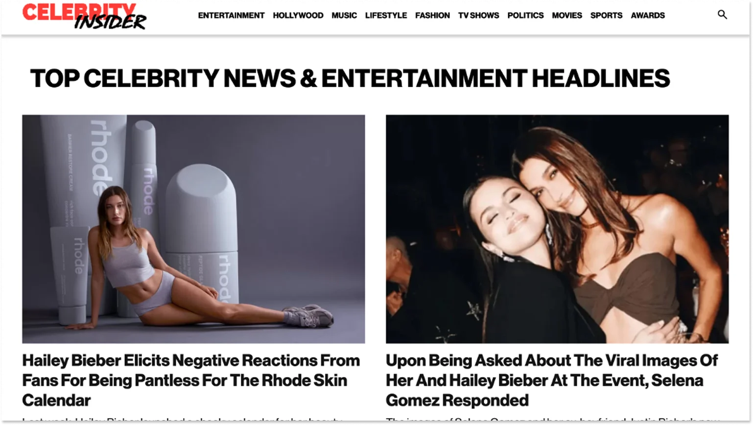 Celebrity Inside